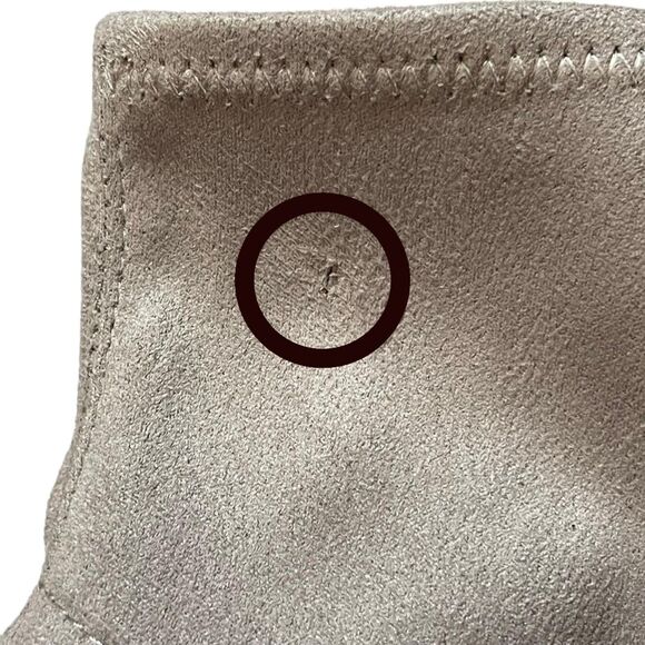 MARC FISHER Needit Stretch Booties, Light Grey, New. Size 8.5 - Picture 8 of 12